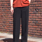 クラシックストレートスラックス[Black]