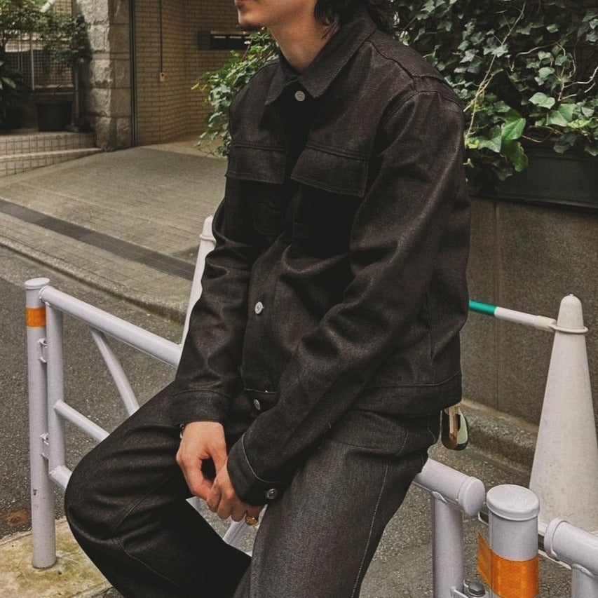 GINGER掲載商品】 Sサイズ NEUEM DENIM(BLACK) ノエン | mfitagencia.com